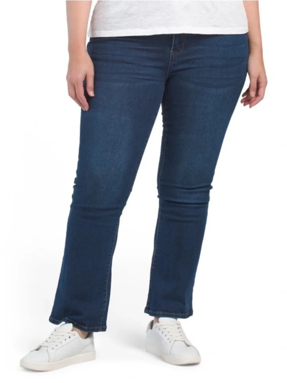 Our Republic | Women’s Flare Wide-Leg Jeans in Dark Blue